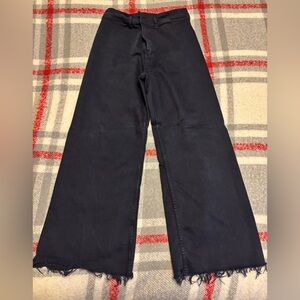 Women's dark blue Jeans Zara marine straightt